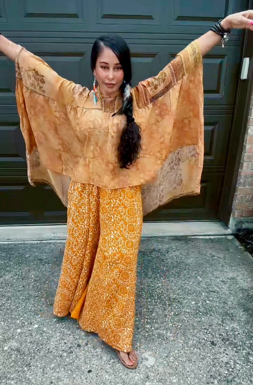 Griselda Flowy Silk Top