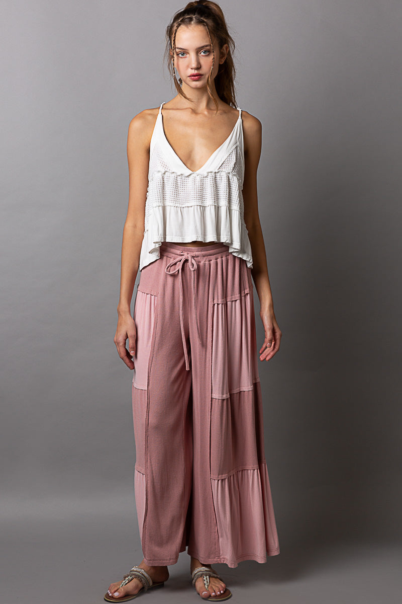 Loose Knit Wide Leg Pants (3 Options)