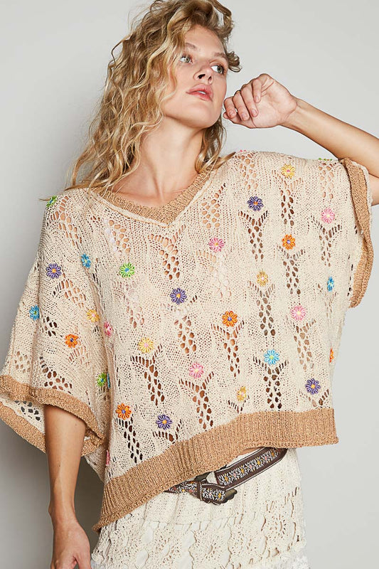 Latte Sleeveless Sweater