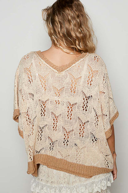 Latte Sleeveless Sweater