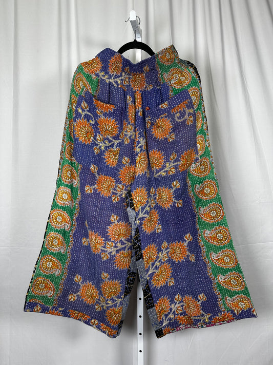 Everyday Amaya Wide Leg Capri Kantha Pants (18 Options)