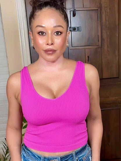 Contemporary Seamless Reversible Tank (6 Options)