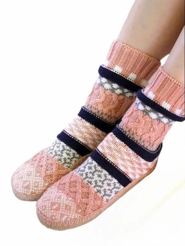 Lounge All Day Nordic Slipper Sock Boot