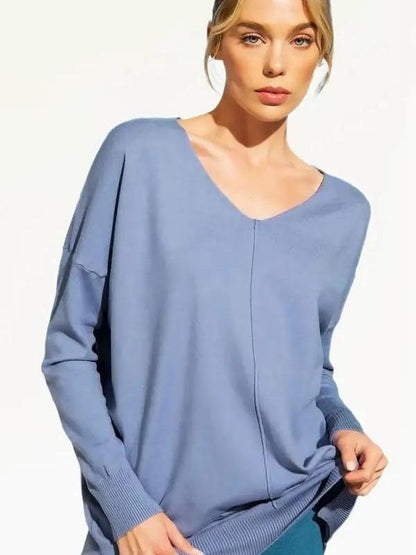 You Deserve Softness V Neck Pullover (3 Options)