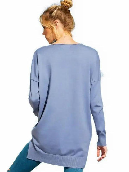 You Deserve Softness V Neck Pullover (3 Options)