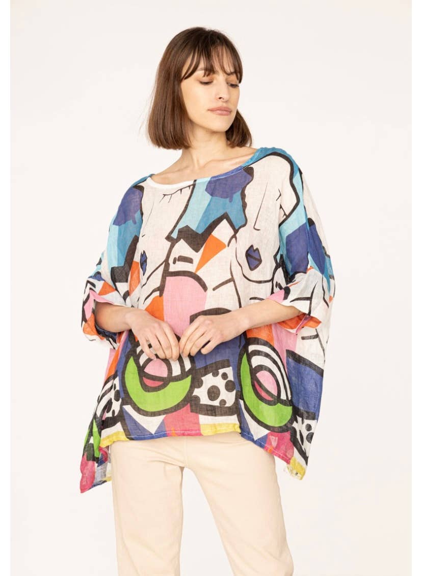 Lala Linen Tunic