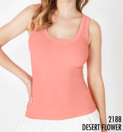 Styling Seamless Reversible Ribbed Tank (15 Options)