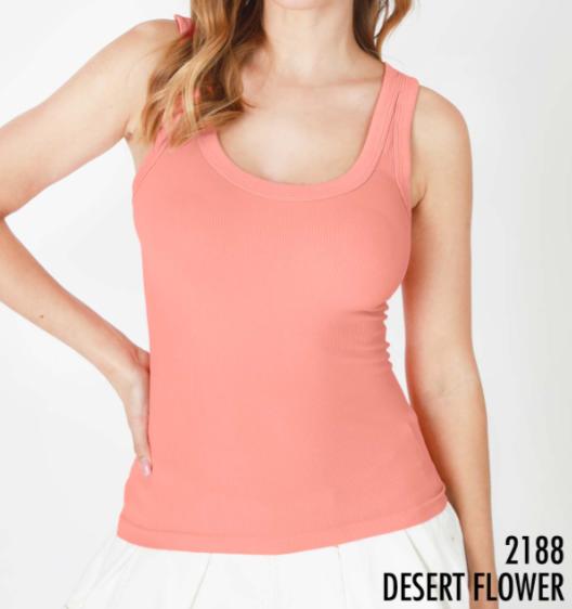 Styling Seamless Reversible Ribbed Tank (15 Options)