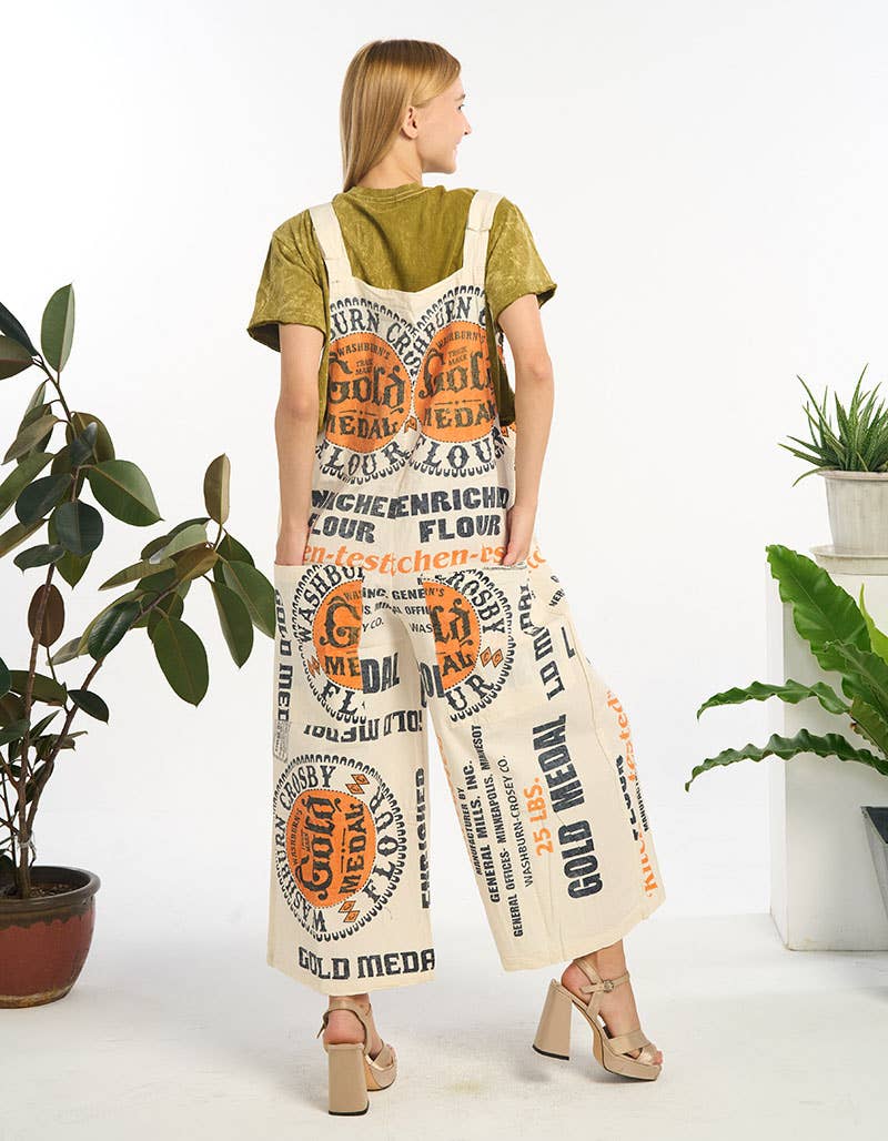 Samantha Boho Sak Cotton Wide Leg Jumpsuit (7 Options)