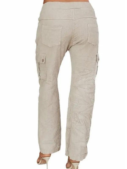 Corduroy Cargo Crinkle Pan with Drawstring