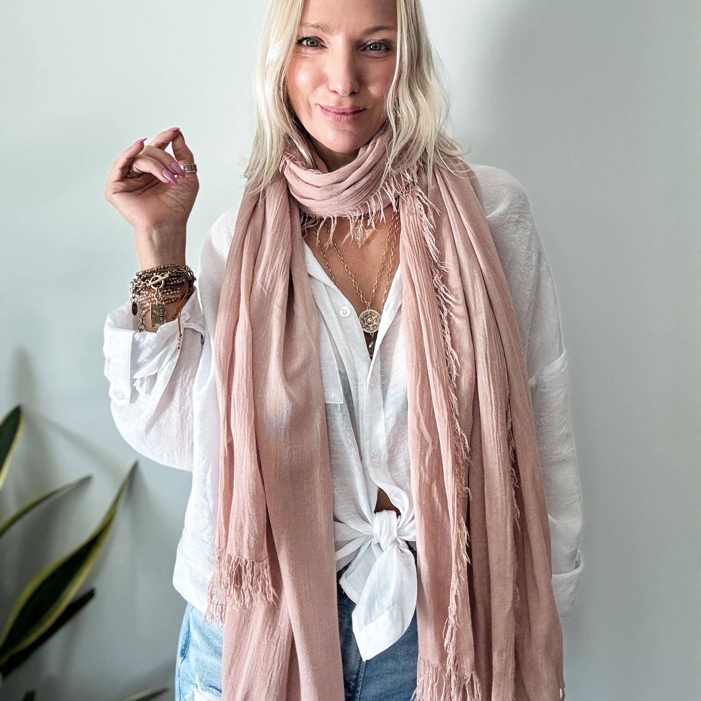 JUST BREATHE SCARF
