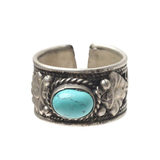 Single Stone Turquoise Ring