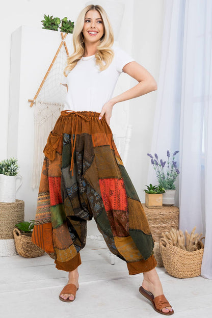 Patchwork Pants