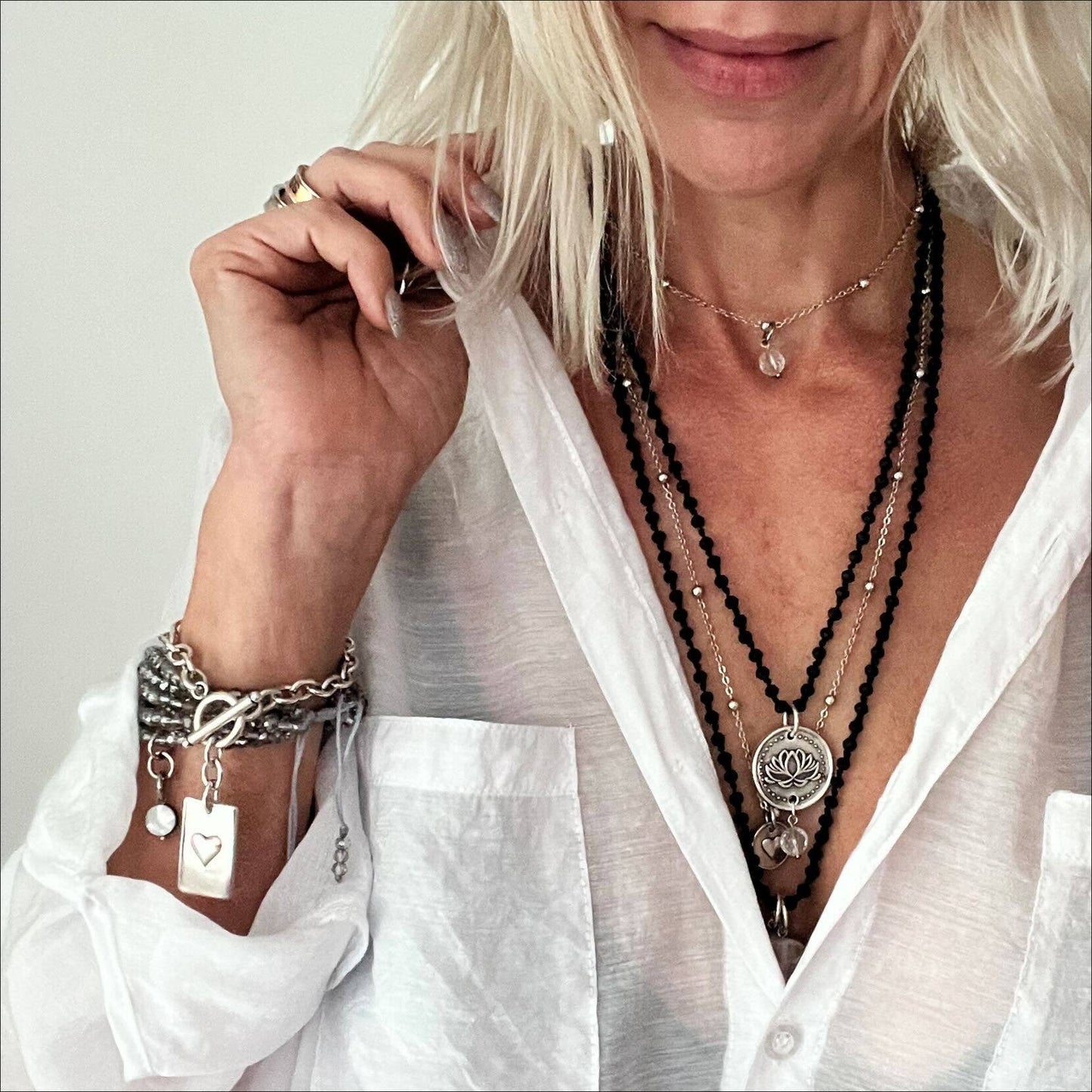 I AM ENOUGH | HEART | Dainty