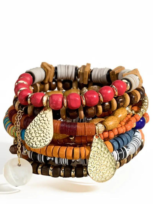 Taking Chances Assorted Bead Bracelet Set