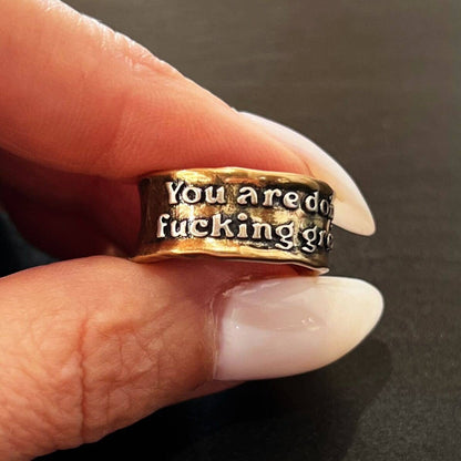 YOU ARE DOING FUCKING GREAT | Remember Ring