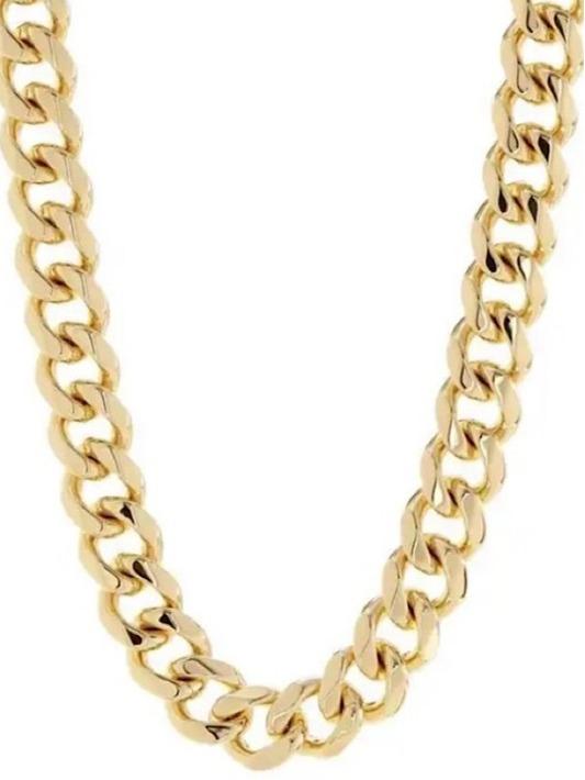 Mariah's Gold Chunky Chain Necklace