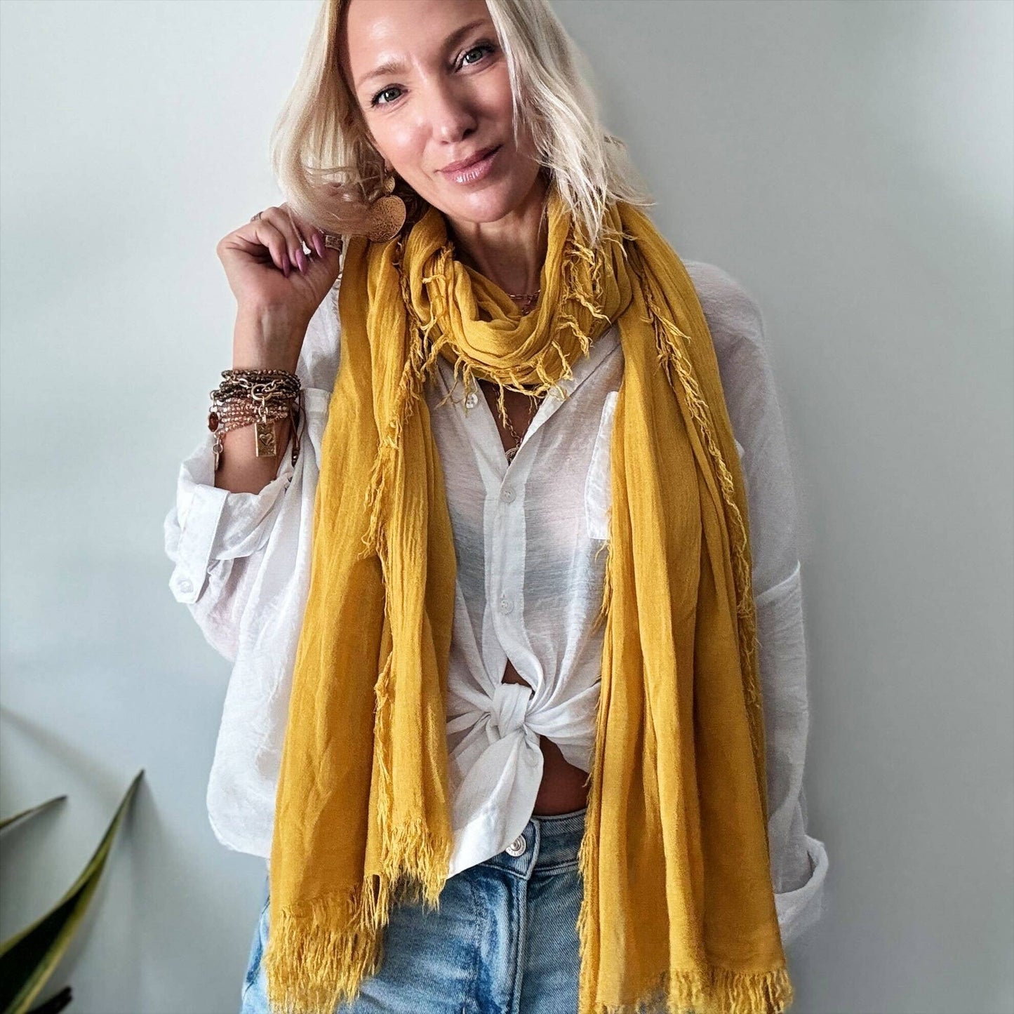 JUST BREATHE SCARF
