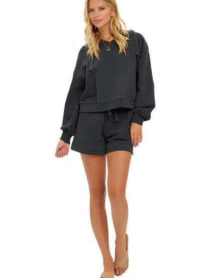 Risen High Rise Side Rib Band Shorts (4 Options)