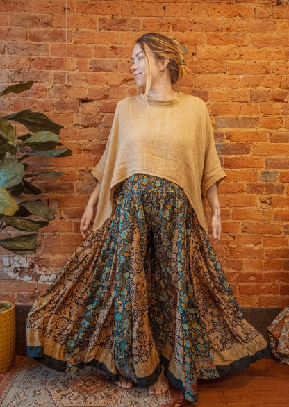 Bohemian Bamboo Flowy Comfy Top