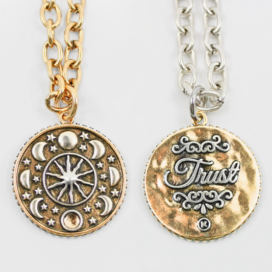 "Trust" Moon Phase Essential Necklace