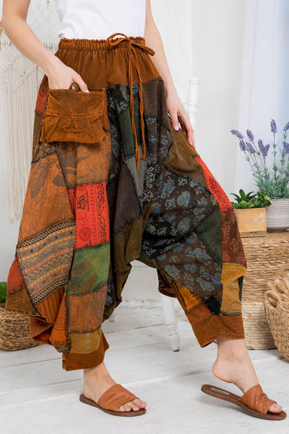 Patchwork Pants
