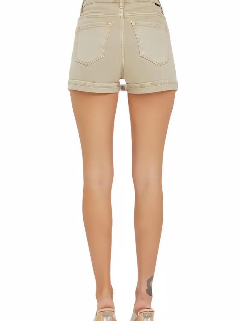 Spring Stylin' Risen High Rise Cuffed Shorts (2 Options)