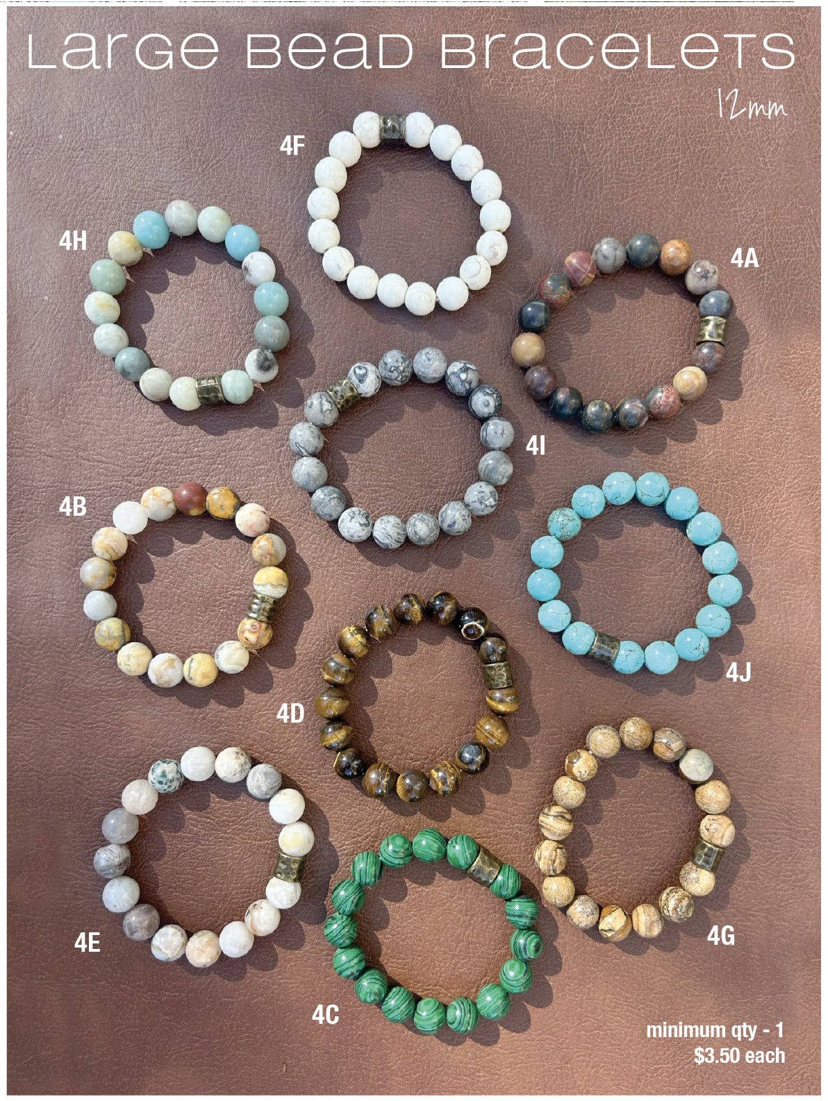 Dylan Collective Large Beaded Bracelets