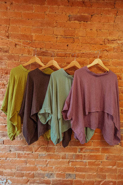 Bohemian Bamboo Flowy Comfy Top