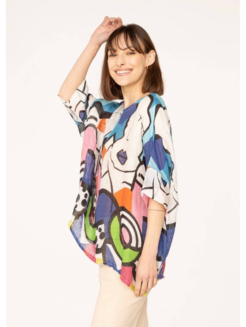 Lala Linen Tunic