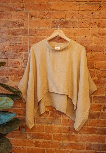 Bohemian Bamboo Flowy Comfy Top