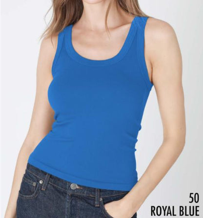 Styling Seamless Reversible Ribbed Tank (15 Options)