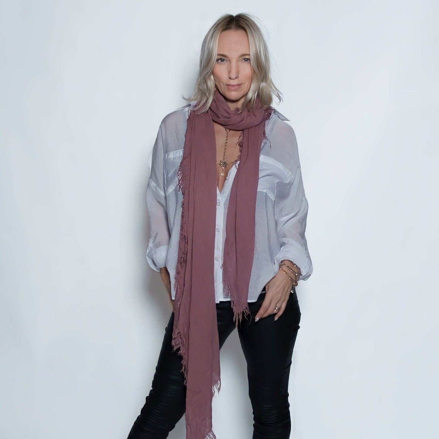 JUST BREATHE SCARF