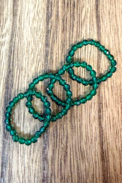Stretchy Beaded Stack Rings