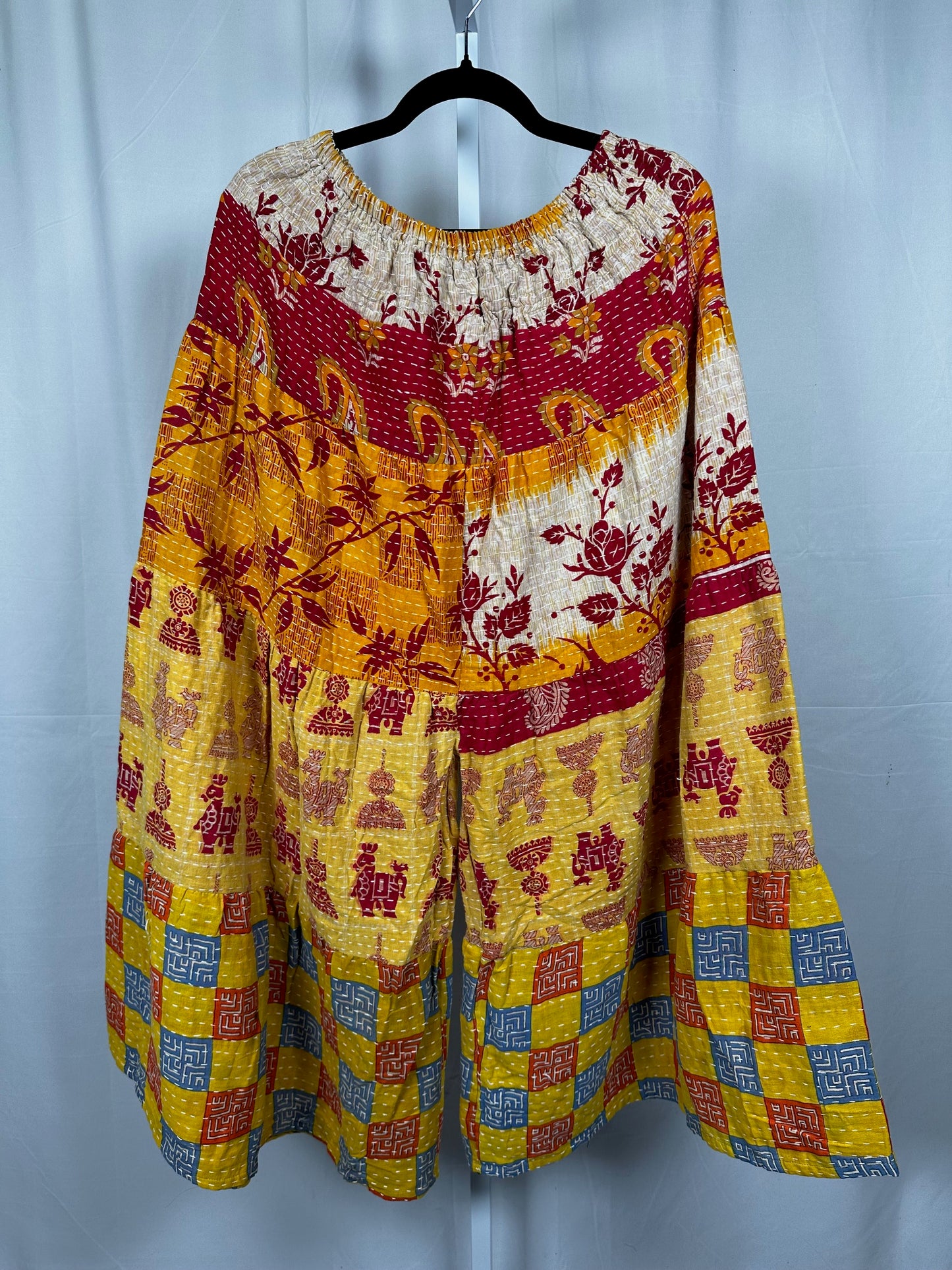 Beloved Rosa 3-Layered Kantha Pants (S-2X) 1000-10