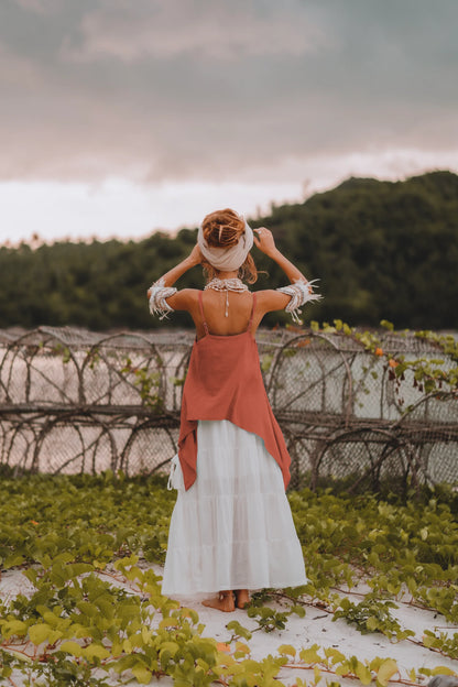 Cotton Top Calypso Rust