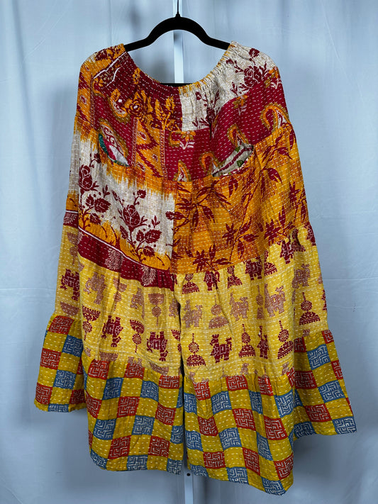 Beloved Rosa 3-Layered Kantha Pants (S-2X) 1000-10