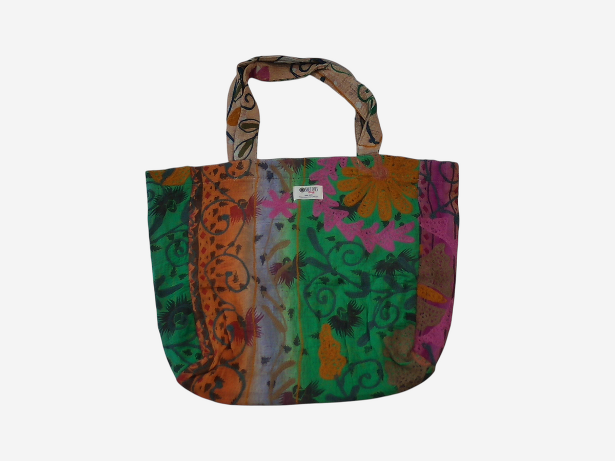 Soul Traveler Kantha Suzani Bag 1000-68
