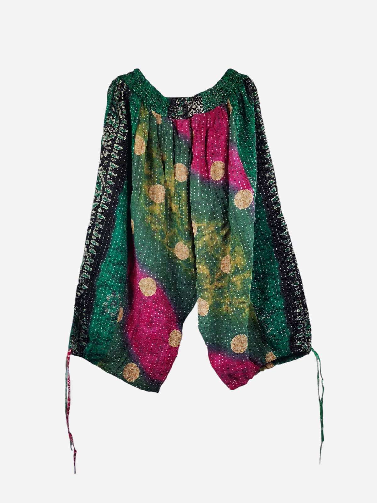 Roam Free Capri Style Kantha Cargo Joggers 1000-30