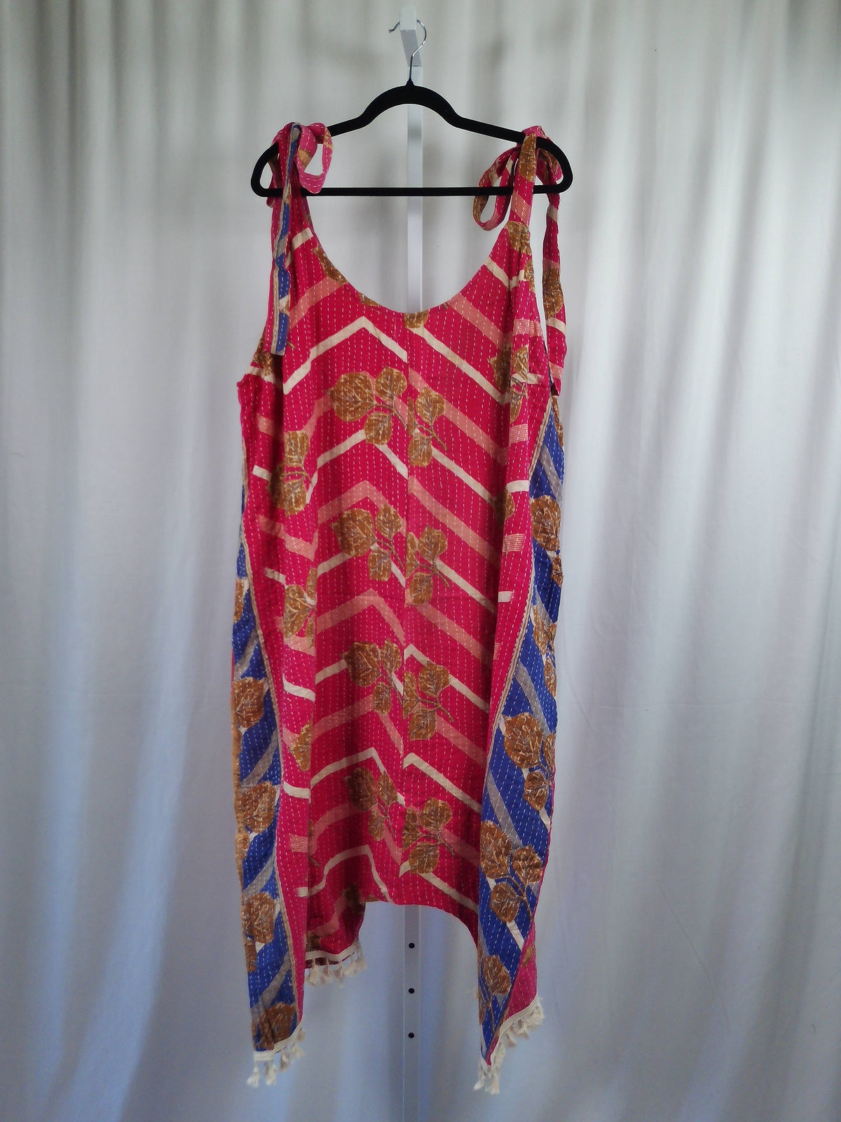 Becoming Wild Harem Capri Style Kantha Jumpsuit 1000-23