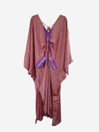 Moonflower Silk Oasis Dress 1000-02