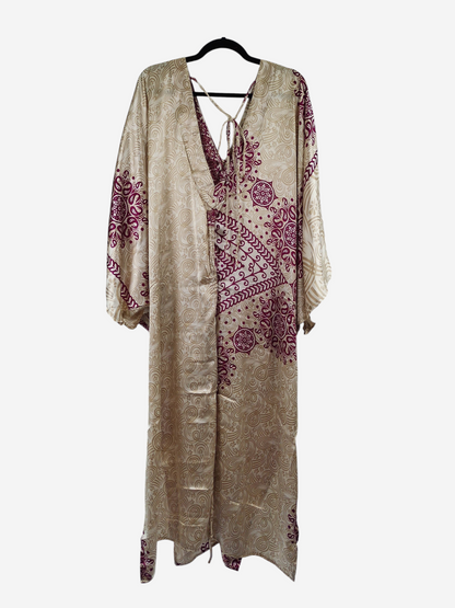 Moonflower Silk Oasis Dress 1000-03