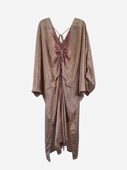 Moonflower Silk Oasis Dress 1000-05