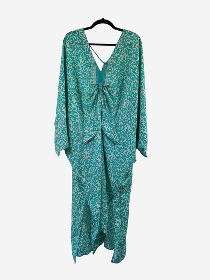 Moonflower Silk Oasis Dress 1000-07