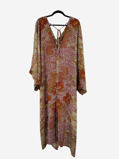 Moonflower Silk Oasis Dress 1000-08