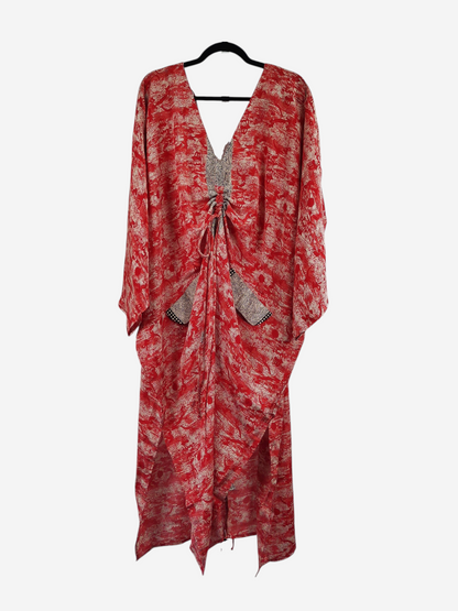 Moonflower Silk Oasis Dress 1000-09