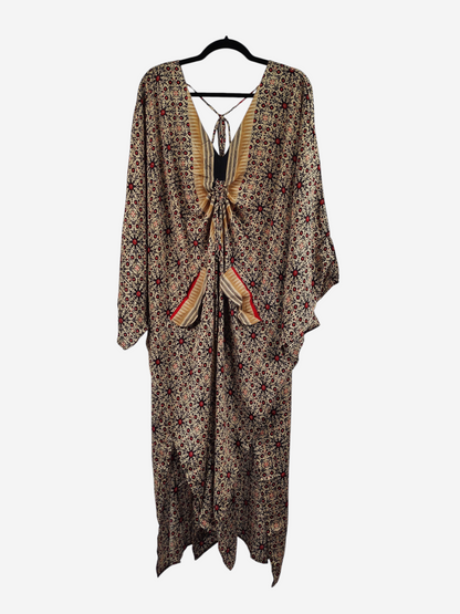 Moonflower Silk Oasis Dress 1000-10