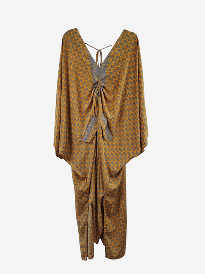 Moonflower Silk Oasis Dress 1000-11