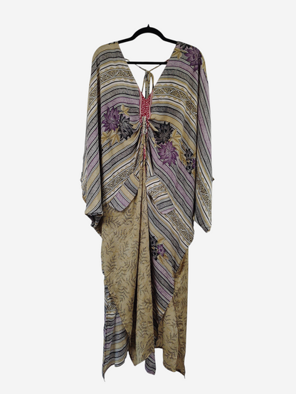 Moonflower Silk Oasis Dress 1000-16