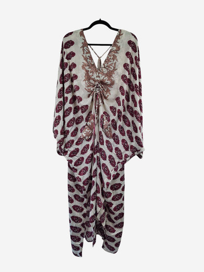 Moonflower Silk Oasis Dress 1000-23